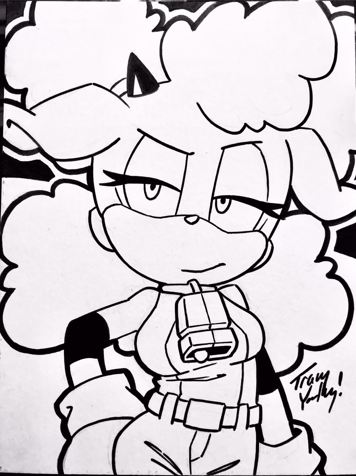 Lanolin art card