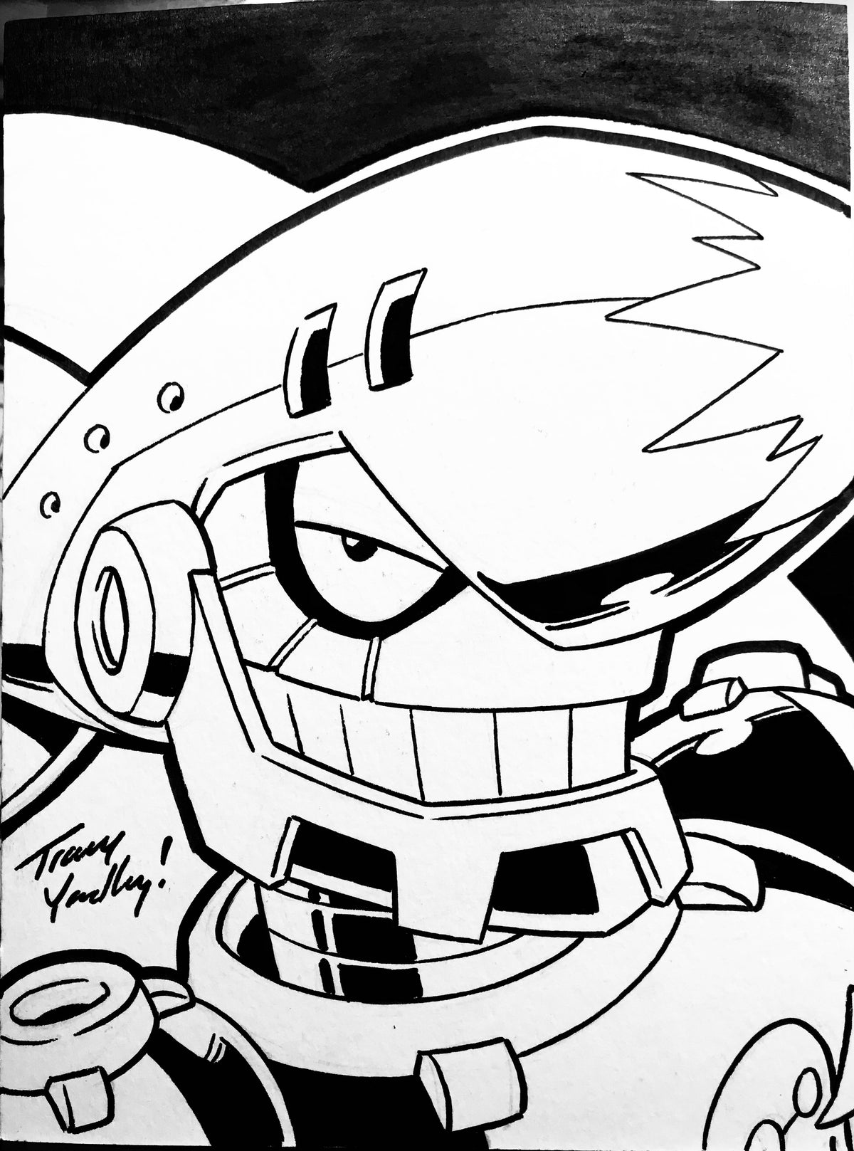 Johnny art card