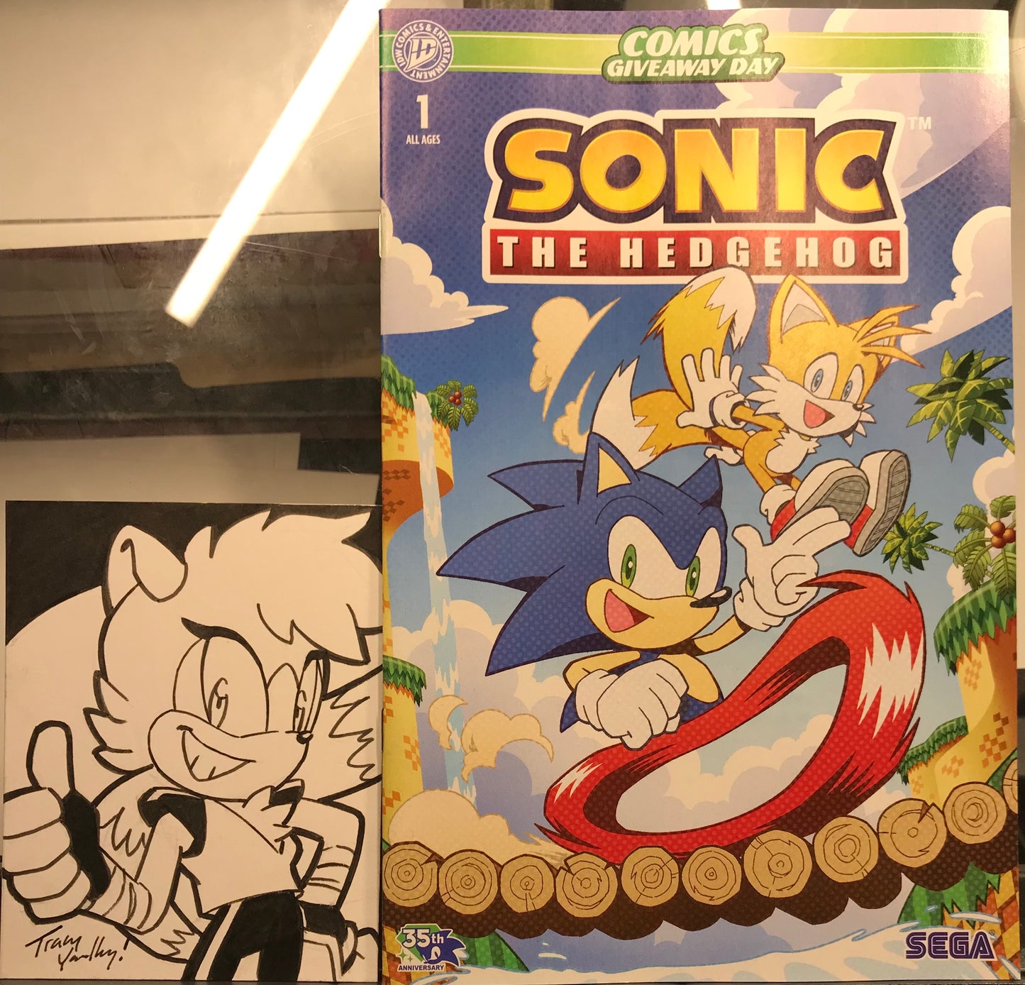 Tangle sketch and comic set A