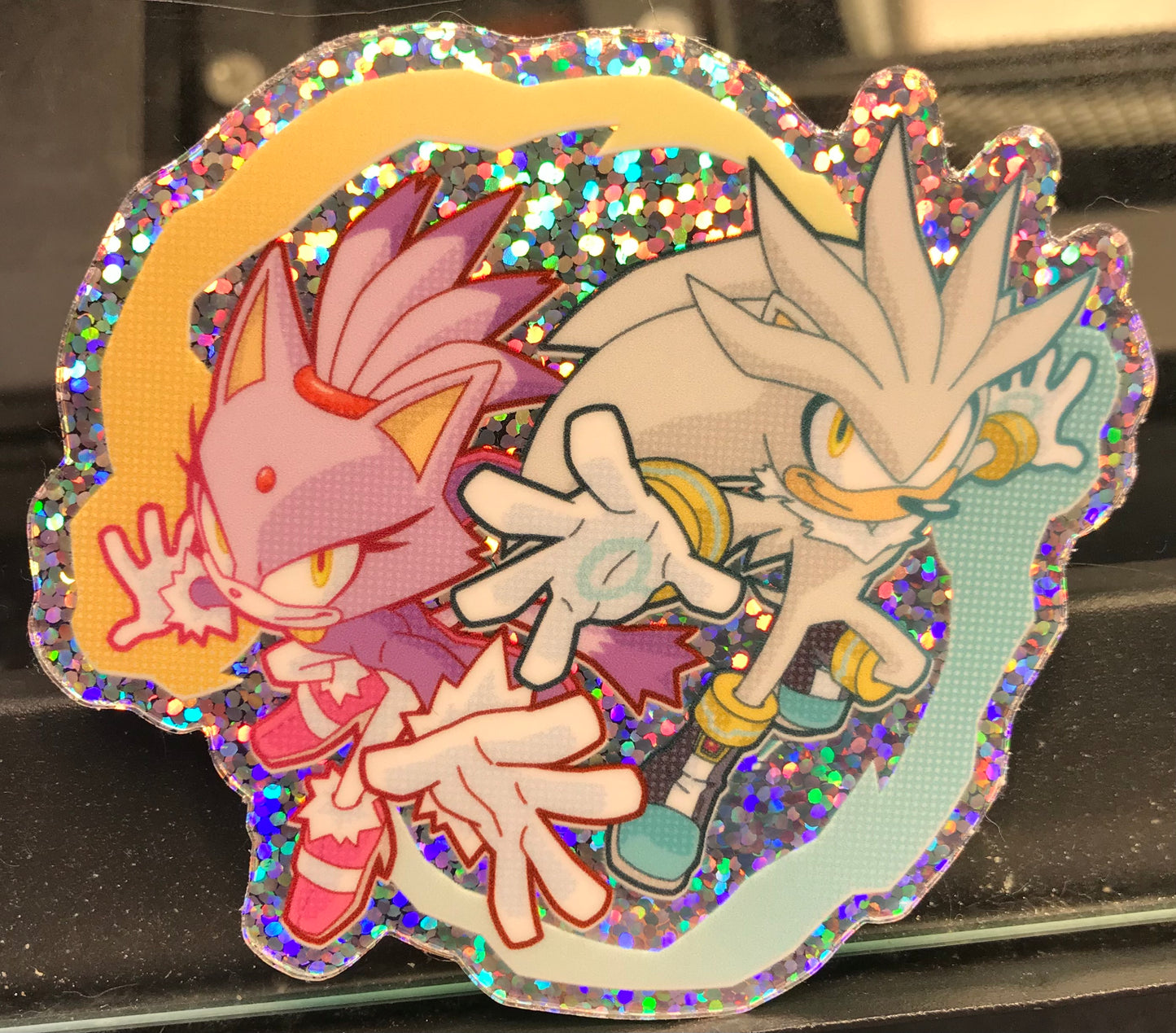 Silver and Blaze sticker