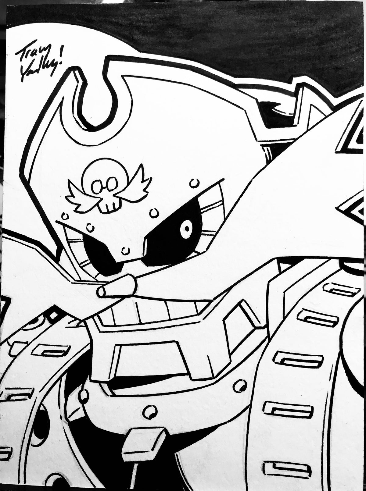 Captain Whisker art card