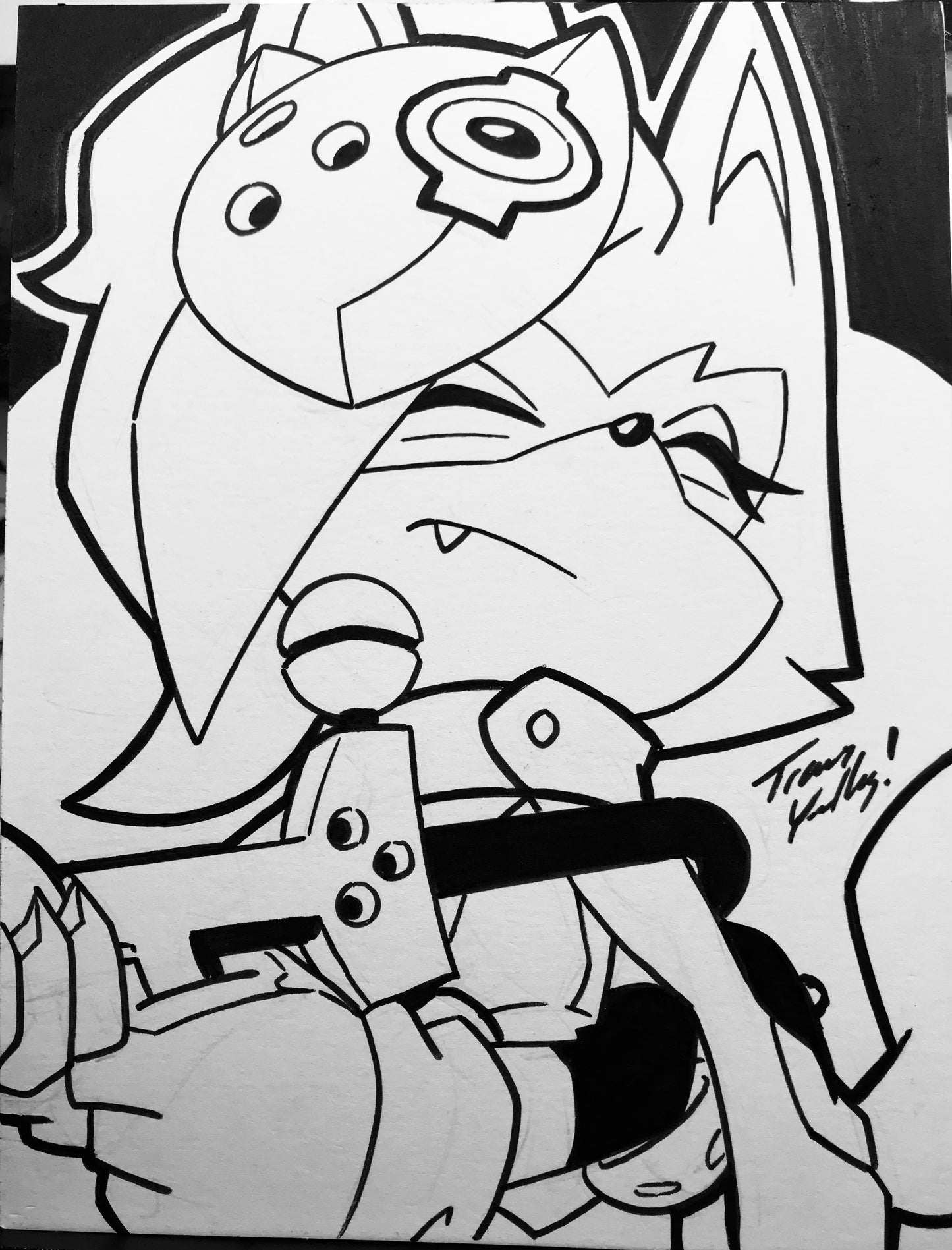 Whisper art card