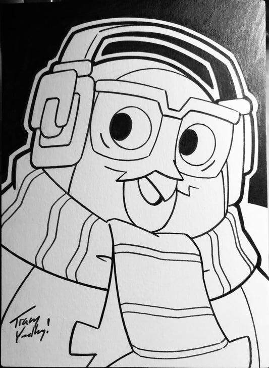 The Owl art card