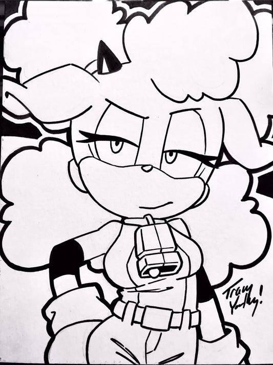 Lanolin art card