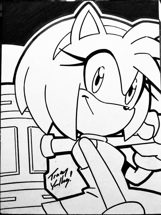 Amy art card