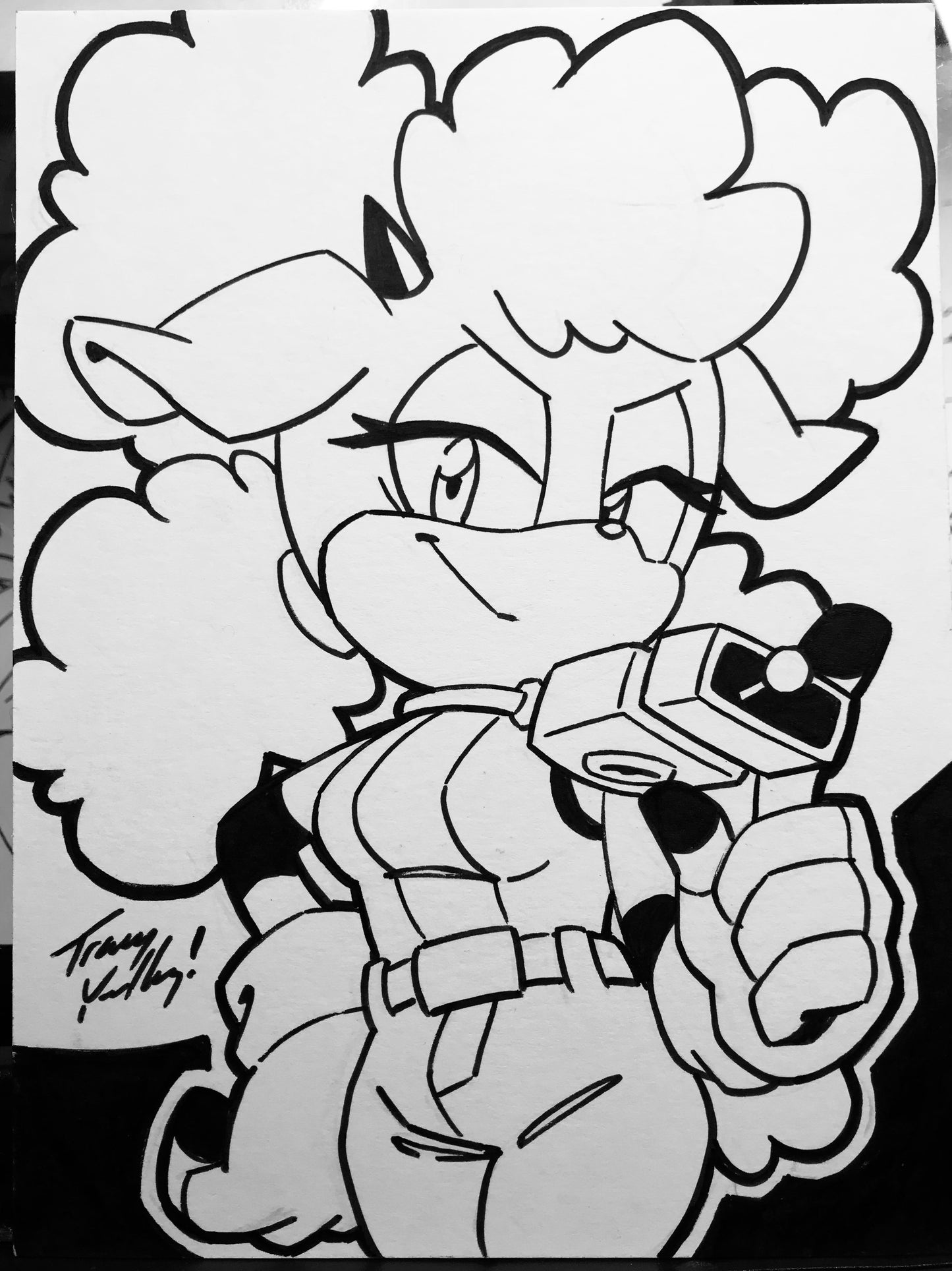 Lanolin art card