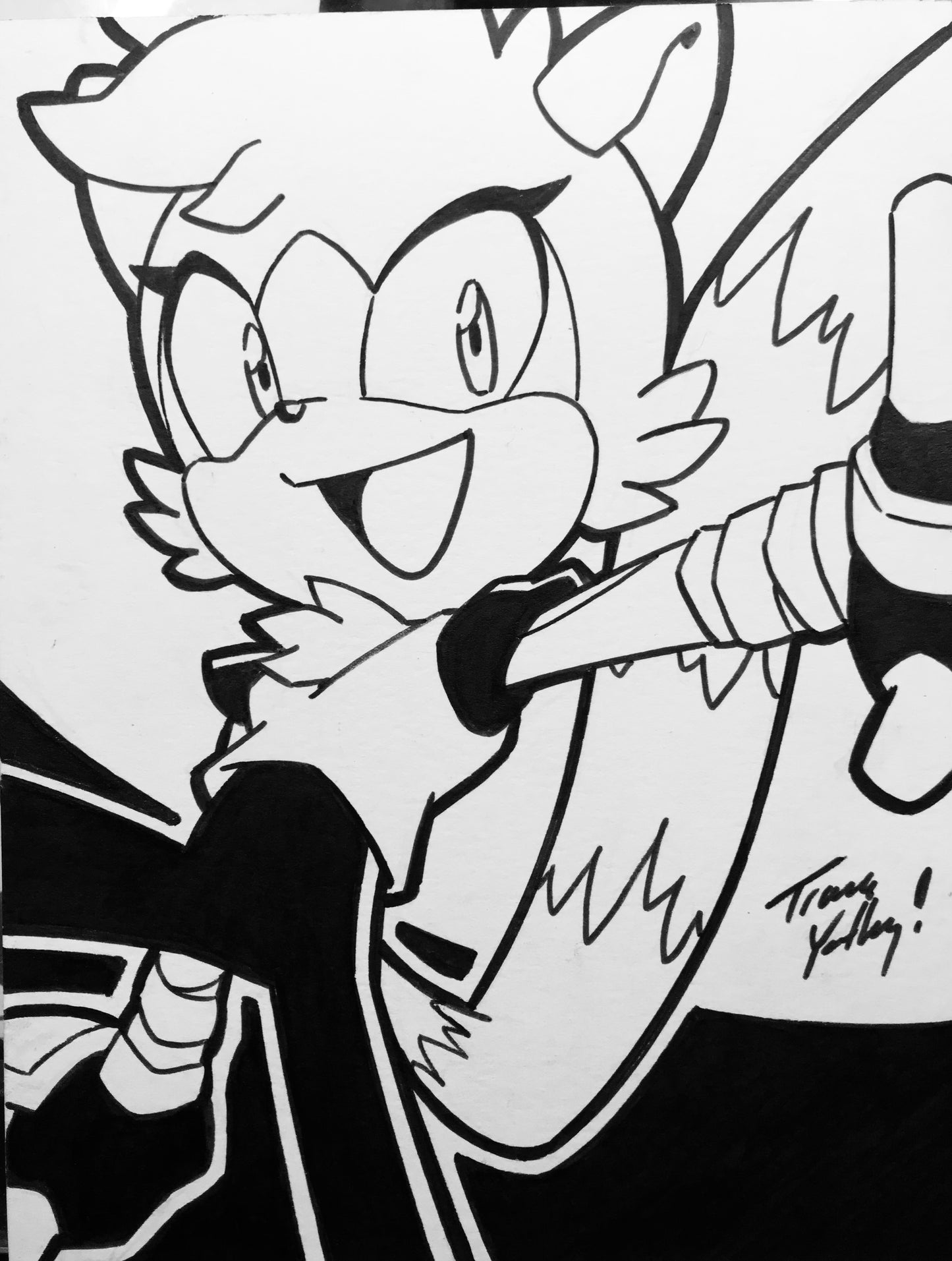 Tangle art card