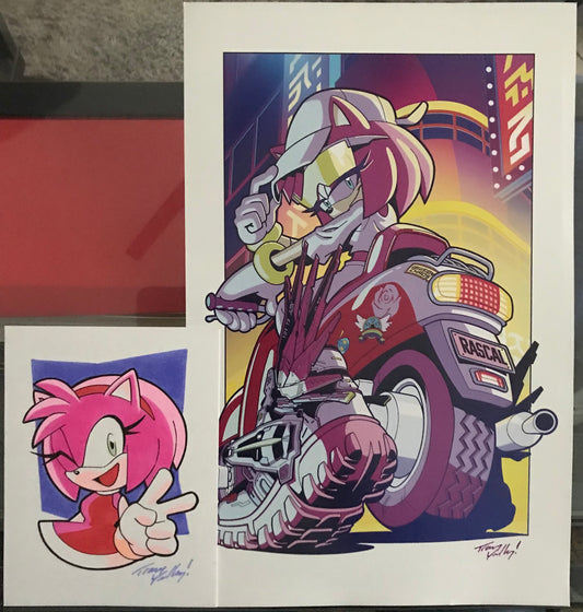 Amy print and Art card
