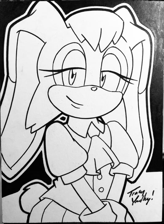 Vanilla the Rabbit art card