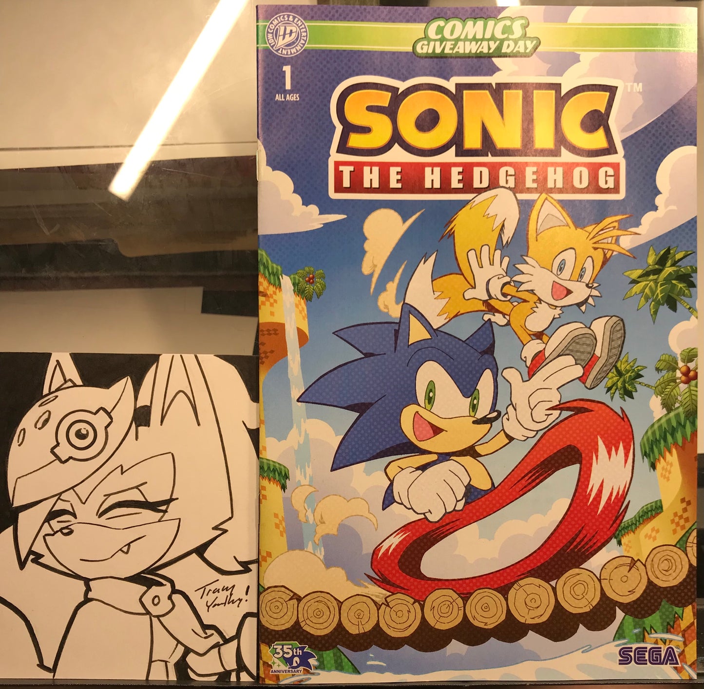 Whisper sketch and comic set A