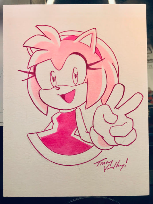 Amy art card