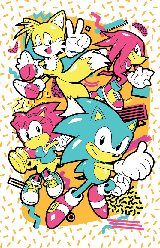 90's Neon Classic print