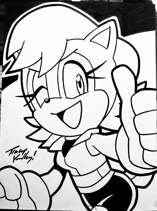 Sally art card
