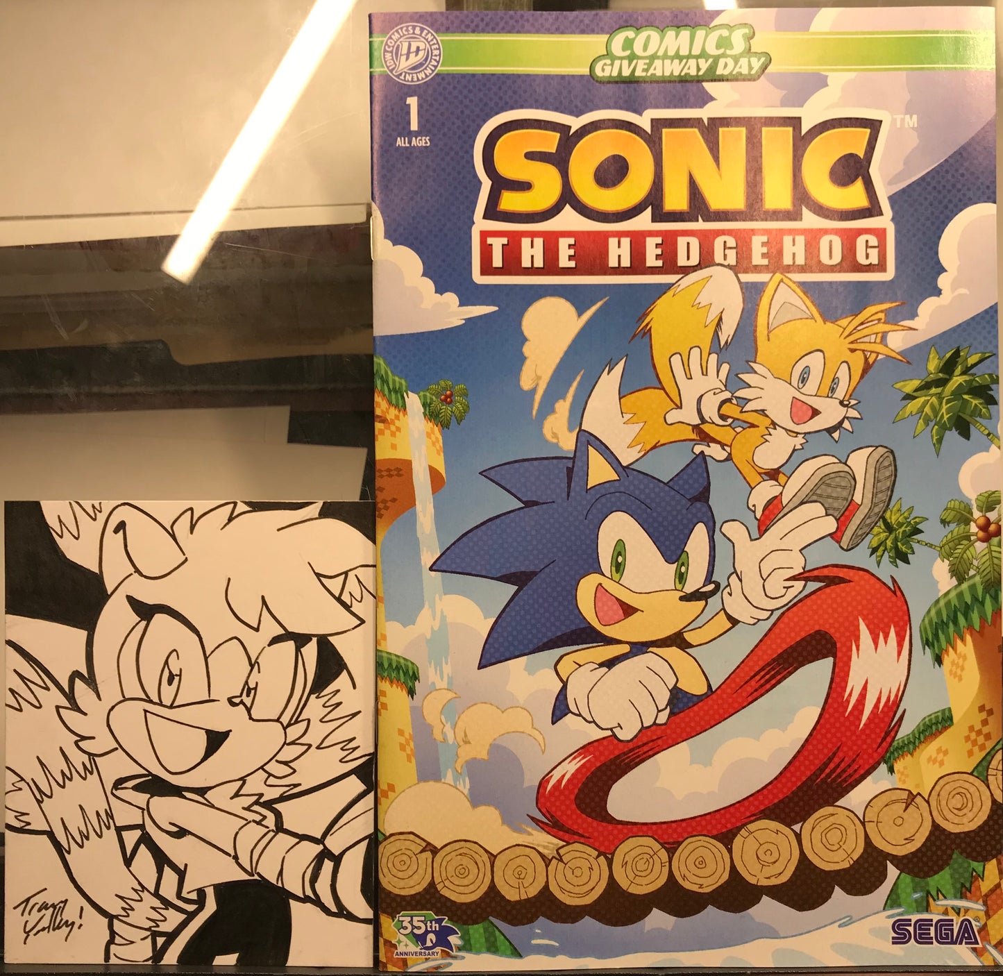Tangle sketch and comic set B