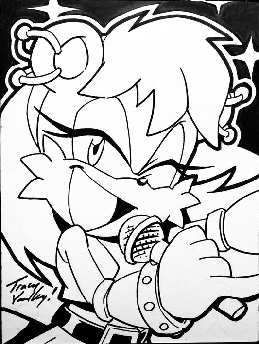 Mina art card