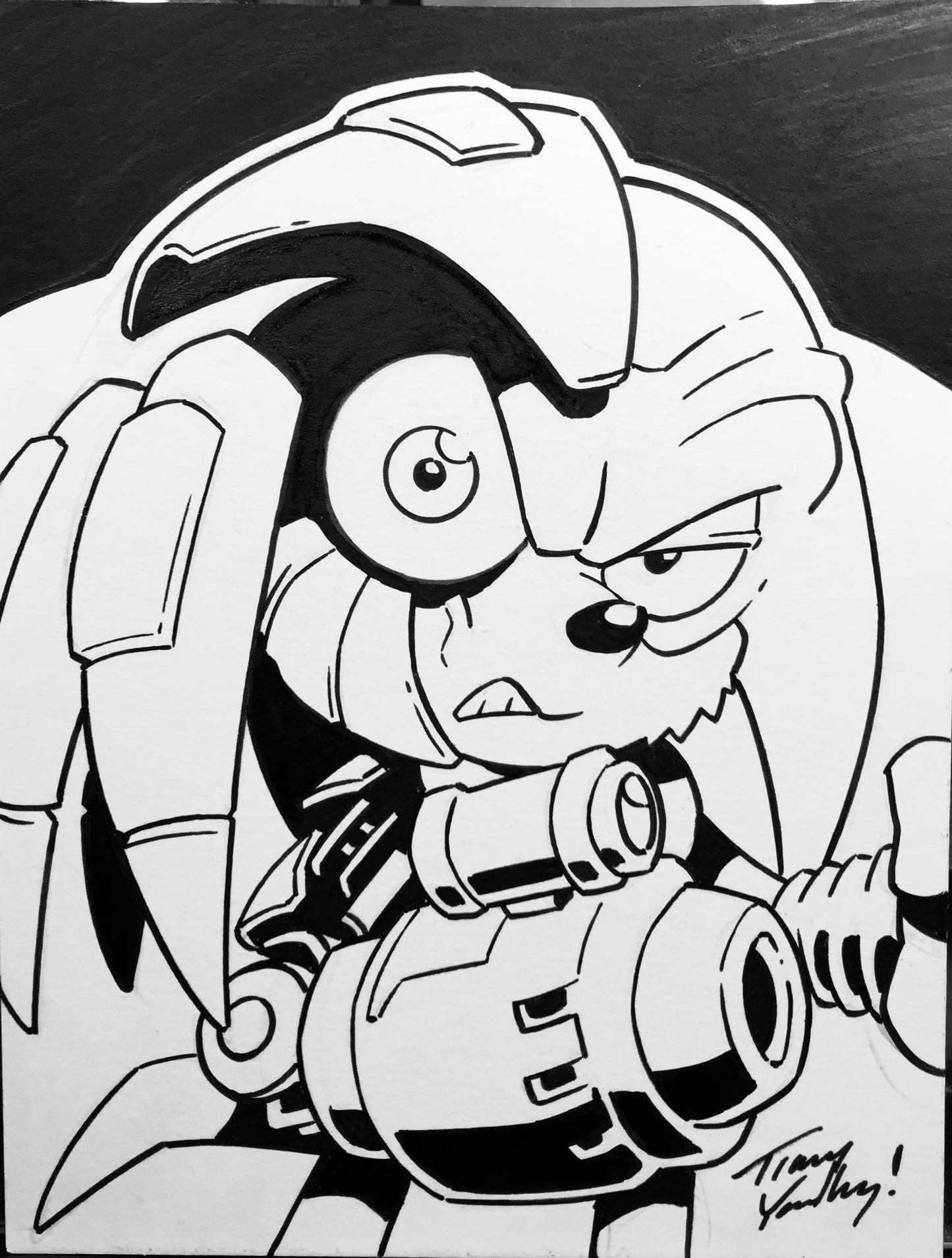 Dr Zachary art card