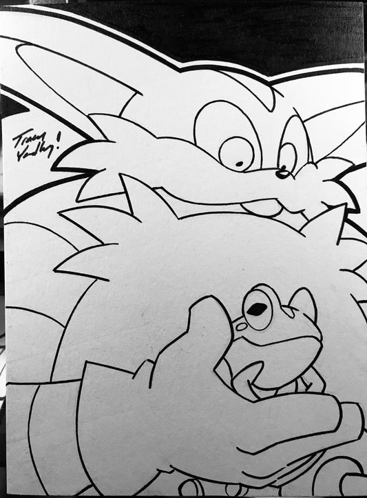 Big the Cat art card