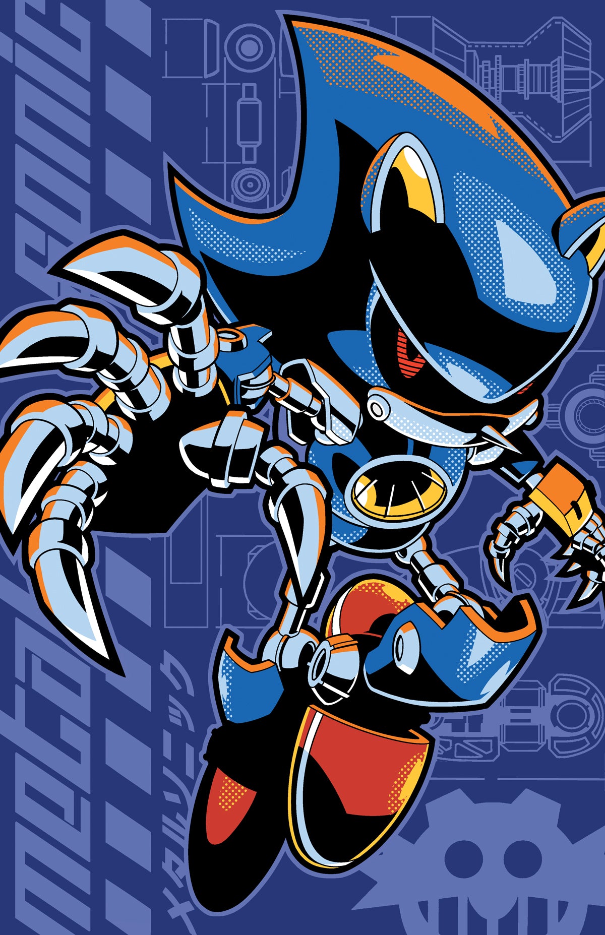 Metal Sonic print